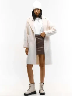 GATE Spódnica mini z imitacji skóry| Kategorie·Spódnice ☀️