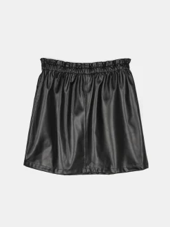 GATE Spódnica wykonana z imitacji skóry|Dzieci Dziewczynki·Spódnice ☀️