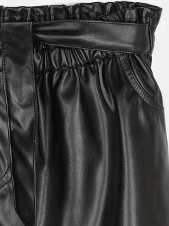 GATE Spódnica wykonana z imitacji skóry|Dzieci Dziewczynki·Spódnice ☀️