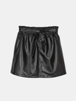 GATE Spódnica wykonana z imitacji skóry|Dzieci Dziewczynki·Spódnice ☀️