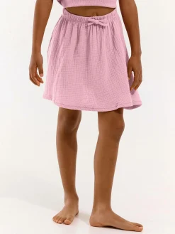 GATE Spódnica z bawełnianego muślinu|Dzieci Dziewczynki·Spódnice ☀️