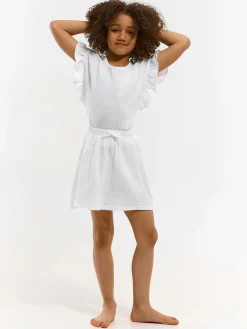 GATE Spódnica z bawełnianego muślinu|Dzieci Dziewczynki·Spódnice ☀️