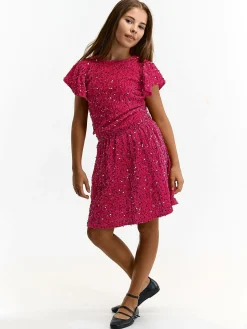 GATE Spódnica z cekinami|Dzieci Dziewczynki·Spódnice ☀️