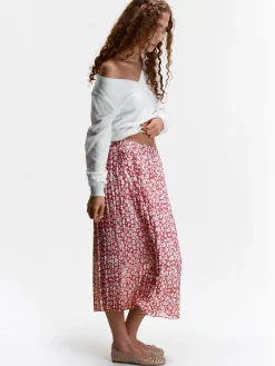 GATE Spódnica z nadrukiem kwiatowym| Kategorie·Spódnice ☀️