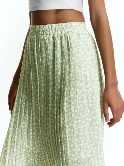 GATE Spódnica z nadrukiem kwiatowym| Kategorie·Spódnice ☀️