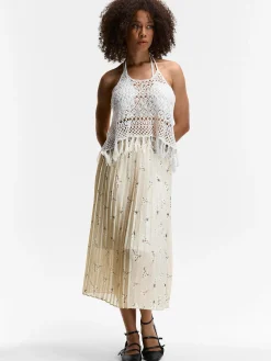 GATE Spódnica z nadrukiem kwiatowym| Kategorie·Spódnice ☀️