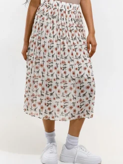 GATE Spódnica z nadrukiem kwiatowym| Kategorie·Spódnice ☀️