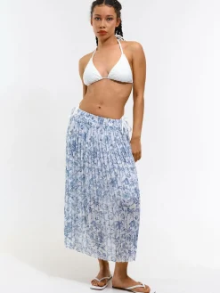 GATE Spódnica z nadrukiem kwiatowym| Kategorie·Spódnice ☀️