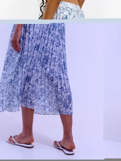 GATE Spódnica z nadrukiem kwiatowym| Kategorie·Spódnice ☀️