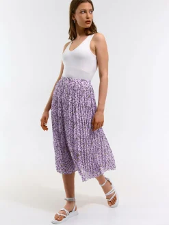 GATE Spódnica z nadrukiem kwiatowym| Kategorie·Spódnice ☀️