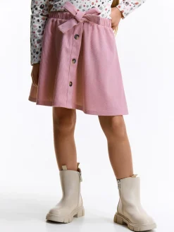 GATE Spódnica zapinana na ozdobne guziki|Dzieci Dziewczynki·Spódnice ☀️