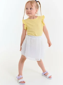 GATE Spódniczka mini dla dziewczynki w kształcie litery A|Dzieci Dziewczynki·Spódnice ☀️