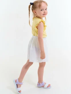 GATE Spódniczka mini dla dziewczynki w kształcie litery A|Dzieci Dziewczynki·Spódnice ☀️