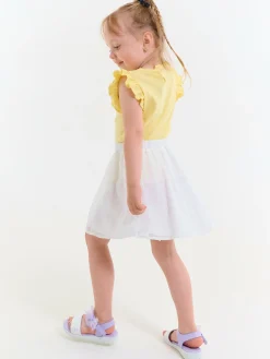 GATE Spódniczka mini dla dziewczynki w kształcie litery A|Dzieci Dziewczynki·Spódnice ☀️