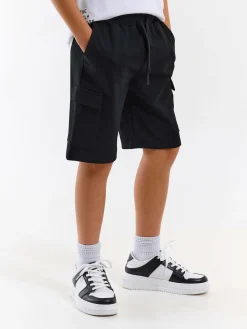 GATE Spodenki dresowe z bocznymi kieszeniami|Dzieci Chłopcy·Spodnie|Chłopcy·Szorty ☀️