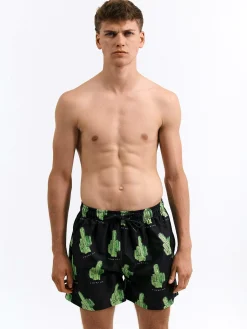 GATE Spodenki kąpielowe z nadrukiem| Bielizna·Stroje Kąpielowe