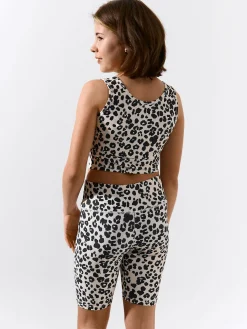 GATE Spodenki sportowe ze zwierzęcym wzorem|Dzieci Dziewczynki·Spodnie I Legginsy|Dziewczynki·Szorty ☀️