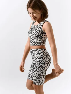 GATE Spodenki sportowe ze zwierzęcym wzorem|Dzieci Dziewczynki·Spodnie I Legginsy|Dziewczynki·Szorty ☀️