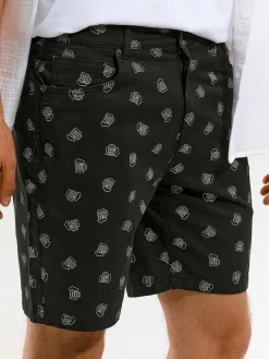 GATE Spodenki z nadrukiem| Spodnie·Spodenki ☀️