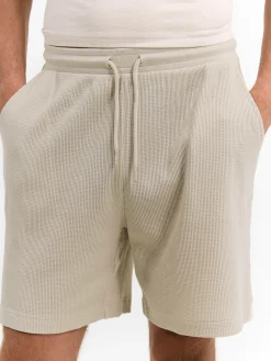 GATE Spodnie dresowe w strukturalny splot| Spodnie·Spodenki ☀️