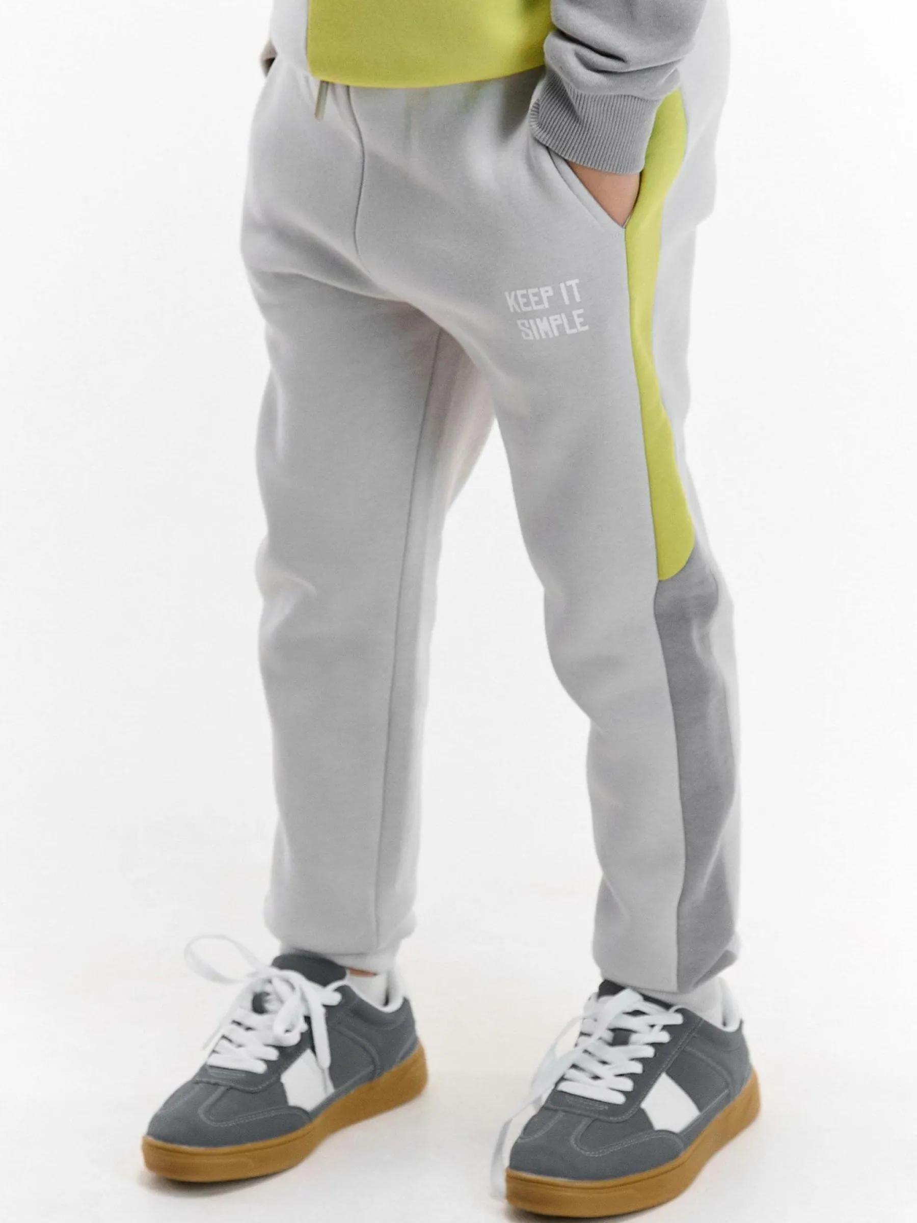 GATE Spodnie dresowe z blokami kolorów|Dzieci Chłopcy·Spodnie