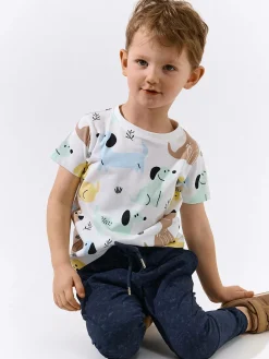 GATE Spodnie dresowe z efektem sprania|Dzieci Chłopcy·Spodnie