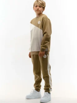 GATE Spodnie dresowe z kontrastowymi blokami|Dzieci Chłopcy·Spodnie