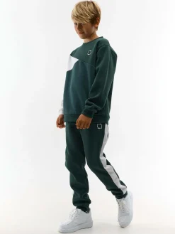 GATE Spodnie dresowe z kontrastowymi blokami|Dzieci Chłopcy·Spodnie