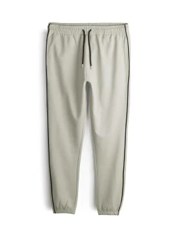 GATE Spodnie dresowe z kontrastową lamówką| Spodnie·Dresowe Spodnie