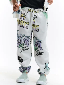 GATE Spodnie dresowe z nadrukiem|Dzieci Chłopcy·Spodnie