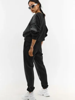 GATE Spodnie dresowe z nadrukiem| Spodnie·Spodnie Dresowe