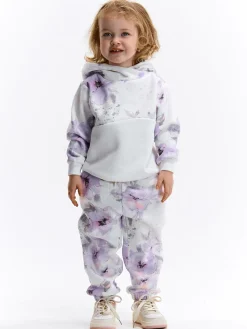 GATE Spodnie dresowe z nadrukiem kwiatowym|Dzieci Dziewczynki·Spodnie I Legginsy