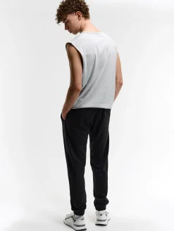 GATE Spodnie dresowe z napisem| Spodnie·Dresowe Spodnie