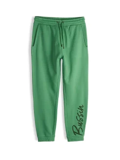 GATE Spodnie dresowe z napisem| Spodnie·Dresowe Spodnie