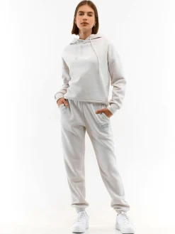 GATE Spodnie dresowe z naszywką| Spodnie·Spodnie Dresowe