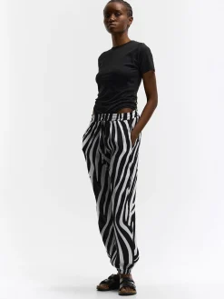 GATE Spodnie harem z nadrukiem| Spodnie·Spodnie