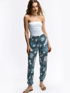 GATE Spodnie haremowe z wiskozy| Spodnie·Spodnie