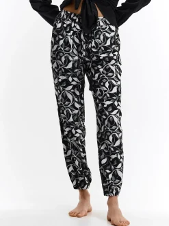 GATE Spodnie haremowe z wiskozy| Spodnie·Spodnie