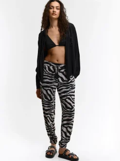 GATE Spodnie haremowe z wiskozy| Spodnie·Spodnie