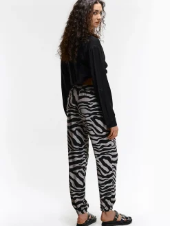 GATE Spodnie haremowe z wiskozy| Spodnie·Spodnie