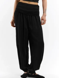 GATE Spodnie haremowe z wiskozy| Spodnie·Spodnie