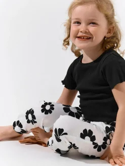 GATE Spodnie haremowe z wiskozy|Dzieci Dziewczynki·Spodnie I Legginsy