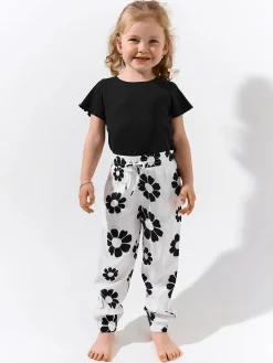 GATE Spodnie haremowe z wiskozy|Dzieci Dziewczynki·Spodnie I Legginsy