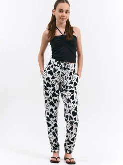 GATE Spodnie haremowe z wiskozy|Dzieci Dziewczynki·Spodnie I Legginsy