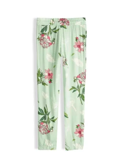 GATE Spodnie haremowe z wiskozy|Dzieci Dziewczynki·Spodnie I Legginsy