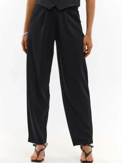 GATE Spodnie o prostych nogawkach| Spodnie·Spodnie