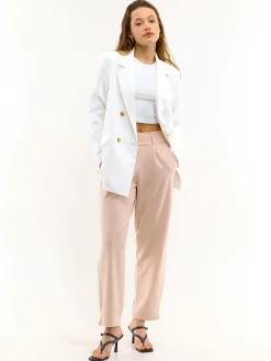 GATE Spodnie o prostych nogawkach| Spodnie·Spodnie