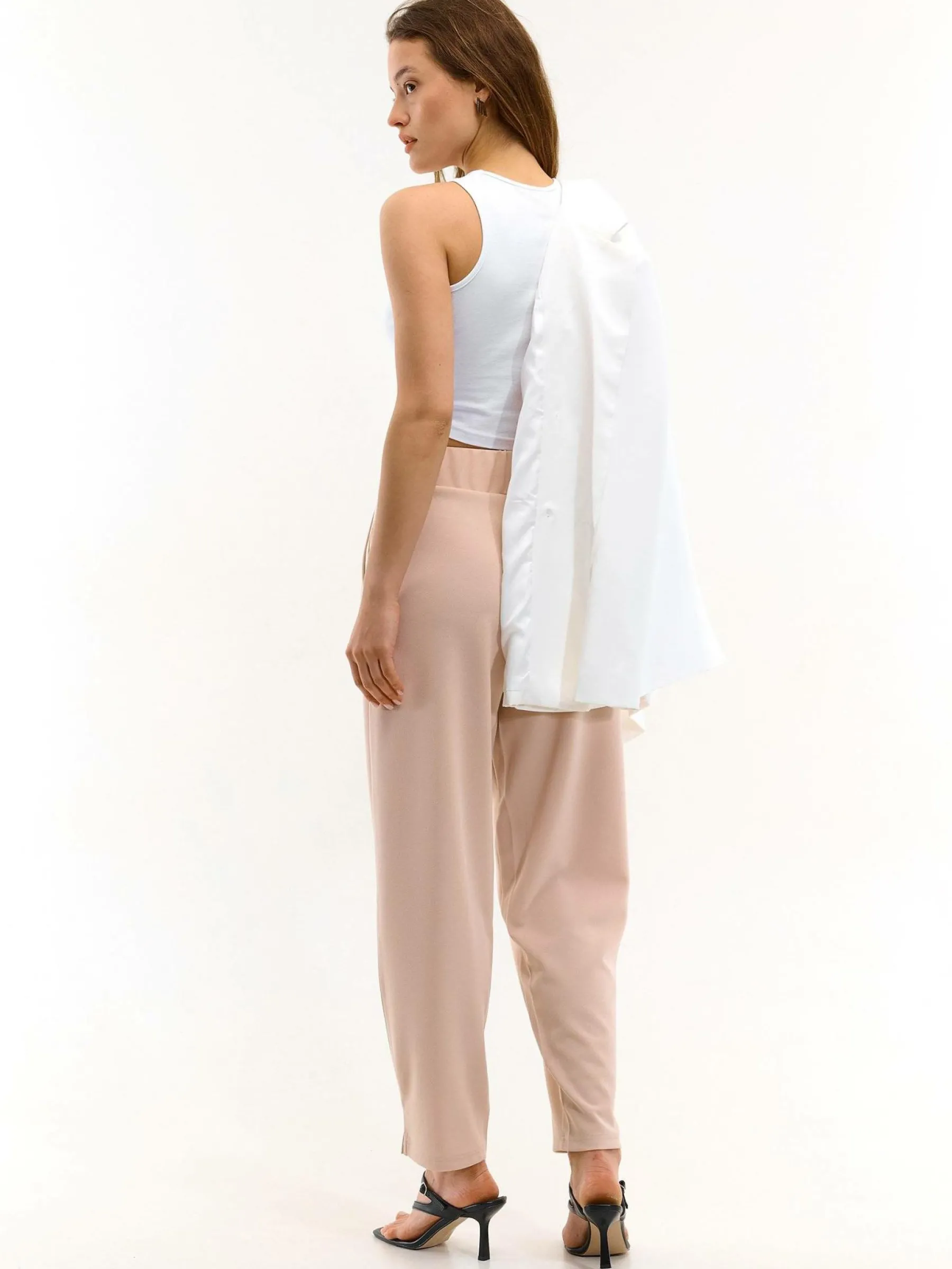 GATE Spodnie o prostych nogawkach| Spodnie·Spodnie