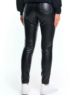 GATE Spodnie skinny z imitacji skóry| Spodnie·Spodnie
