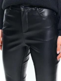 GATE Spodnie skinny z imitacji skóry| Spodnie·Spodnie